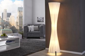 Vloerlamp wit latex 160 cm