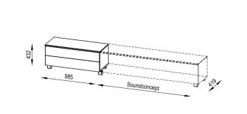 soundboard 280 cm