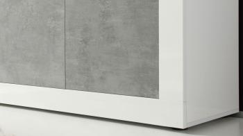 dressoir wit betonlook 160 cm