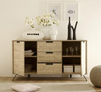 multifunctioneel Onbemand beu modern dressoir eiken | Aktie wonen.nl