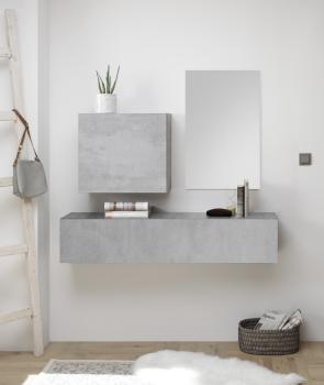 betonlook garderobe meubel