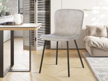 Stoel beige kunstleder