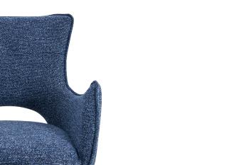 Eetkamerstoel Lucy blauw