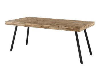 eetkamertafel teakhout 180 cm