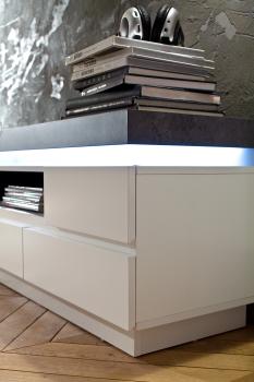 tv meubel mat wit betonlook
