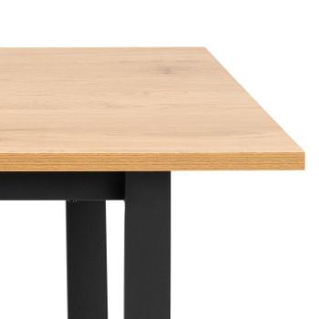 eettafel wild eikenlook 160 cm