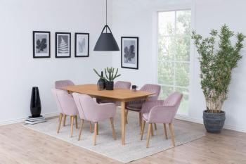 eetkamerstoelen armleuning rose