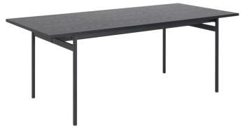 Angie eettafel zwart essen 200 cm