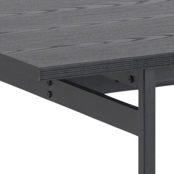 Angie eettafel zwart essen 200 cm