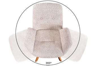 eetkamerstoel baltic beige bouclé