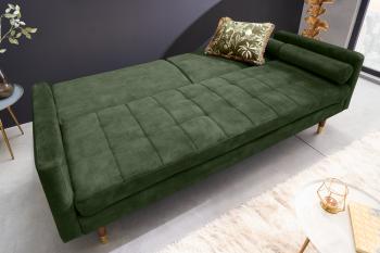 lounge slaapbank groen 196 cm