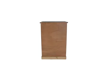 Barkast massief hout 62x90 cm