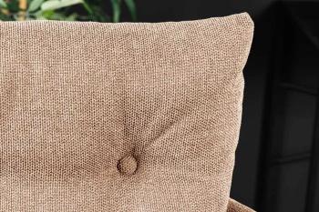 Barkruk beige champagne draaibaar