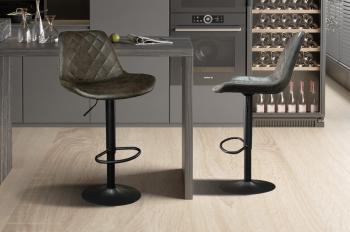 Barkruk donkerbruin industrieel