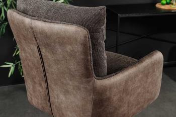 Barkruk taupebruin draaibaar