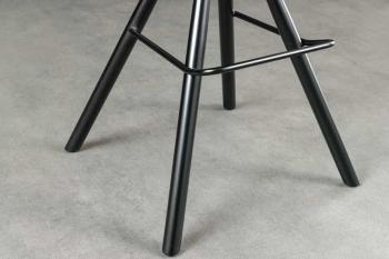 Barkruk taupebruin draaibaar