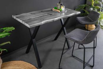 Bartafel grijs eiken kleur 120 cm