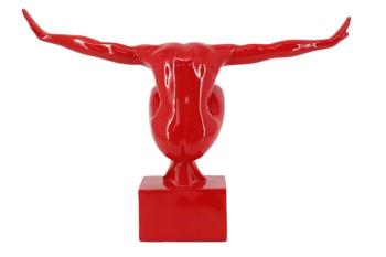 Decoratiebeeld cliffhanger rood