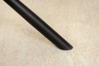 Luxe eetkamerstoel roestbruin draaibaar