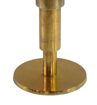 Bijzettafel goud wit marmer 37 cm