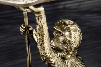 Salontafel goud aapfiguur 55 cm