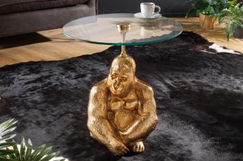 bijzettafel Kong goud 45 cm