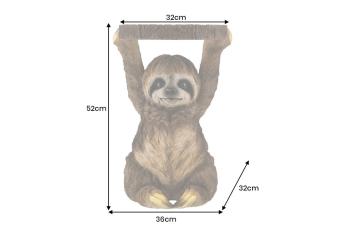 Bijzettafel luiaard 36x52 cm