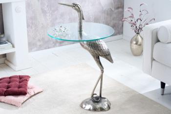 Reiger bijzettafel zilver