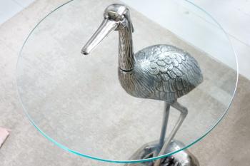 Reiger bijzettafel zilver