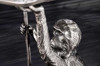 Salontafel zilver aapfiguur 55 cm