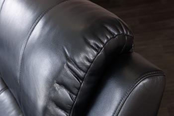 Bioscoopbank zwart 3 persoons 295 cm