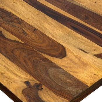 bistro tafel massief hout sheesham 80 cm