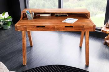 Bureau acaciahout bruin 100 cm