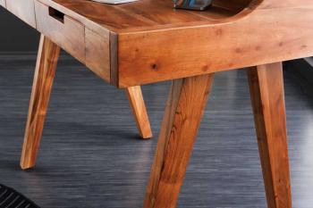 Bureau acaciahout bruin 100 cm