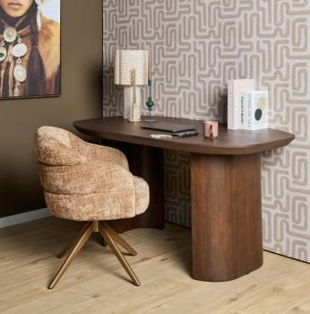 Bureau mangohout 140 cm