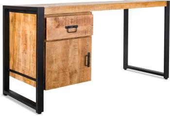 bureau mangohout 145 cm