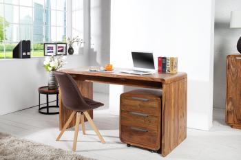 bureau sheesham hout 120 cm