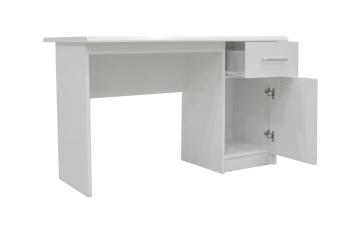 Bureau wit met lade en deur