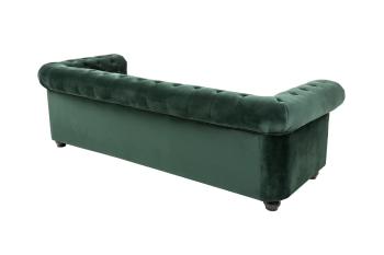 Bankstel chesterfield groen emerald 200 cm