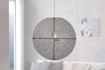 Hanglamp zwart 45 cm