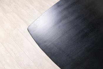 Tafel deens ovaal zwart mangohout 300 cm