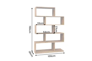 decoratieve vakkenkast mangohout 150 cm