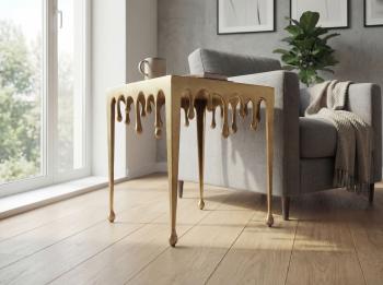 design bijzettafel goudkleurig 45 cm