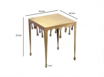 design bijzettafel goudkleurig 45 cm