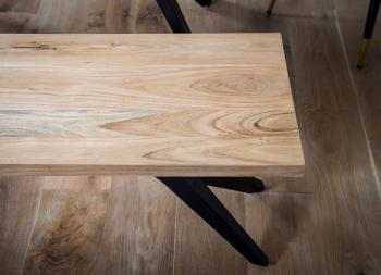Design eettafel bank acaciahout 160 cm