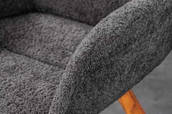 eetkamerstoel donkergrijs draaibaar