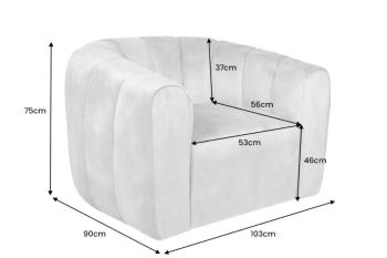 draaibare fauteuil donkergrijs