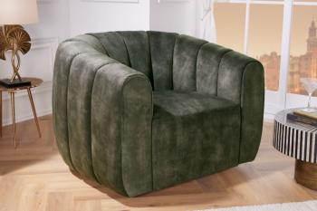 draaibare fauteuil groen