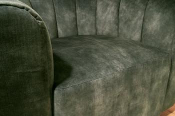 draaibare fauteuil groen