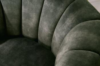 draaibare fauteuil groen